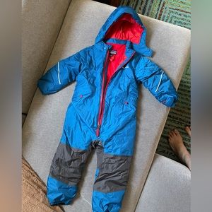 Blue Patagonia Snow Suit 3T